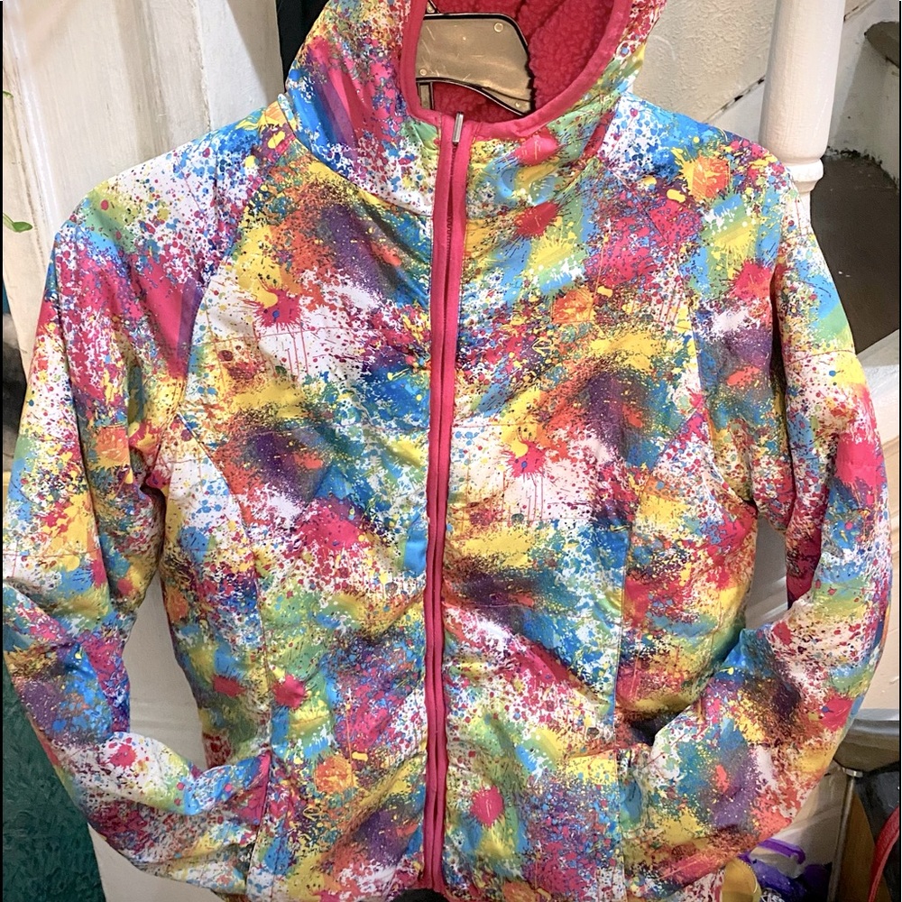 Girls Reversible Heavy Jacket